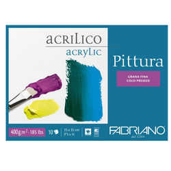 Fabriano Pittura Blok za akrilne boje, 25x35, 10 listova