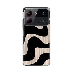 Silikonska maska za ZTE Blade A54, Black Flow