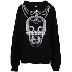 Philipp Plein Ženski duks AABCWJB1601PJO002N-02, Crni