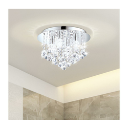 Eglo 79516-LED kupatilsko plafonsko svetlo MONTEPRANDONE 8xG9/3W/230V IP44 hrom