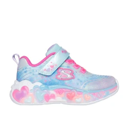 Skechers Patike za devojčice Eternal Hear Lights, 302696N-LBMT, Svetloplave