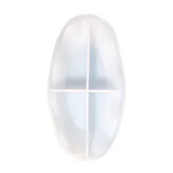 Artline Epoxy Resin Silikonski kalup - plošča z valovitim robom, ovalna, 18,3x9,9x0,3 cm