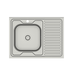Quadron Nad-ugradnda sudopera ROBIN 111 SteelQ, 1 posuda i oced + sifon, HD111SAT8060L