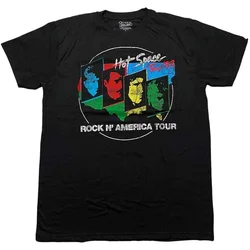 Queen Majica Hot Space Tour 82 Unisex Black L