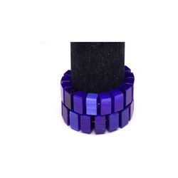 Mačije oko (cat’s eye) kocka 8 mm plava pakovanje