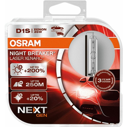 Osram Xenon D1S XENARC NIGHT BREAKER LASER +200% BOX