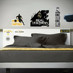 REAL MADRID NALEPKE STENSKE LOGO PREMIUM 50X70 2 LISTA