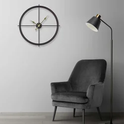 Wallity Zidni sat Scandinavian, 66x66 cm, Crni