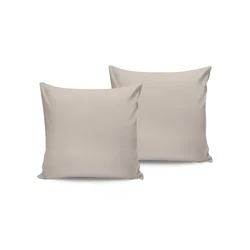 De Cream Satin Jastučići za Jastuke (Set od 2 komada)