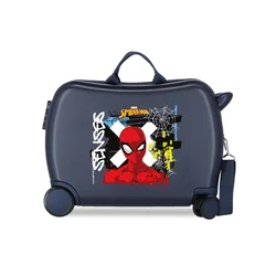 GRAFFITY OF SPIDERMAN dečiji kofer na točkićima - teget
