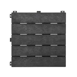 Deking pločica 30x30 cm NATURAL STONE (siva) – MULTY HOME