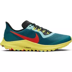 Nike WMNS AIR ZOOM PEGASUS 36 TRAIL, ženske patike za trčanje, zelena