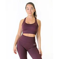 Confident Charm Top Vinsko Rdeč - S