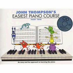 THOMPSON EASIEST piano COURSE 2 +CD