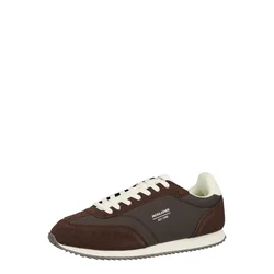 JACK & JONES Nizke superge JFWRETRO RUNNER  rjava / bela