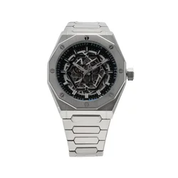 Philipp Plein Analogna ura črna/srebrna
