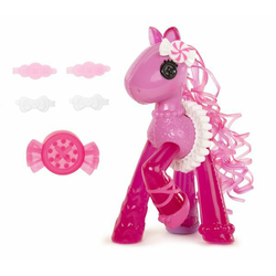 LALALOOPSY poni konjić Jamberry, roze-ljubičas