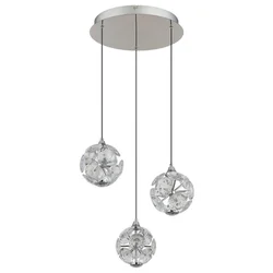 Globo 16047-3HC - LED luster na sajli VIRINA LED/24W/230V