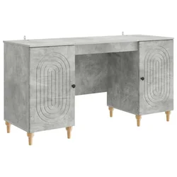 Stol Betonska siva 142,5 x 50 x 75 cm Konstruirano drvo