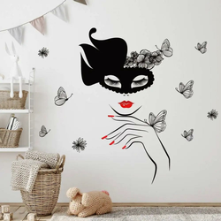 Naljepnica za zid / Tapeta Mystic Face KP34649