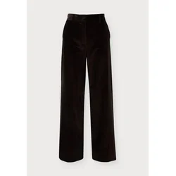 Weekend Max Mara Hlače iz tkanine Tania 2625136012 Rjava Regular Fit