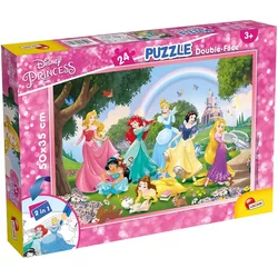Slagalica Lisciani 24pcs Disney Princess 2u1 slozi I oboji 73993