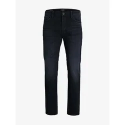 JACK & JONES Kavbojke Mike, črna