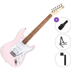 PSD Guitars STC-100-HSS Basic SET Pink Električna kitara