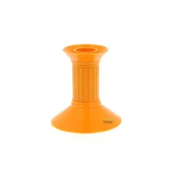 Plastični svečnik 10 cm 1 kos oranžen