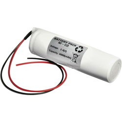 Emmerich Emmerich akumulator za hitno svijetlo 4000 mAh s kabelom 2.4 V 24D4000S D 4000, s kabelom