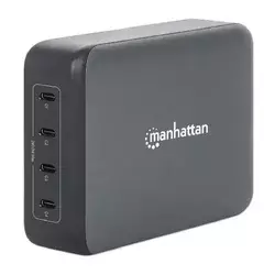 MANHATTAN Manhattan 4-Port GaN USB Power Delivery Charging Station - 240 W / PD 3.1 102667
