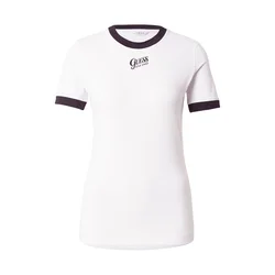 GUESS Majica modra / bela