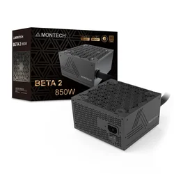 Napajalnik Montech BETA 2, 850 W, ATX, črn