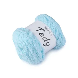 Pletena preja Tedy 100 g - (13) svetlo modra