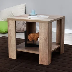 Hanah Home Klub sto Shp-550-Tt-1, 50x48x50 cm, Bež