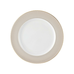 Rosenthal PLITVI KROŽNIK Francis Carreau Bež porcelan