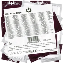 On) Bulk-Pack: Extra Large, 50 wide condoms