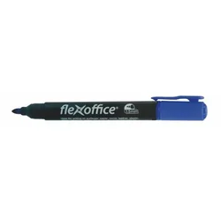 permanentni marker, 1,5 mm, zožen, FLEXOFFICE PM03, moder