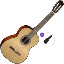 Cort AC100 Basic SET 4/4 Open Pore Natural Klasična kitara