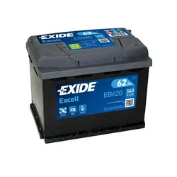 Exide Akumulator Excell, 12V, 62Ah
