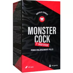 Kapsule za erekciju Devils Candy Monster Cock, 60 kom
