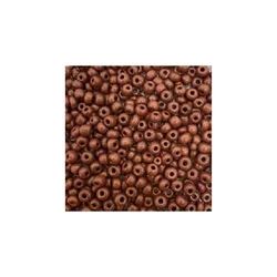 Kašaste perle (seed beads) 3 mm mat braon