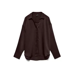 VERO MODA Bluza VMMiro temno rjava