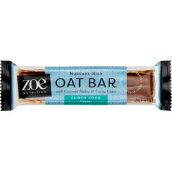 zoe Oat Bar, 65 g - Chocolate Coconut