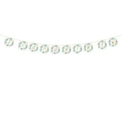 PartyDeco Girlanda za prvo sveto obhajilo 200x13cm