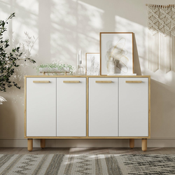 HANAH HOME Komoda Venedik Sapphire Oak White