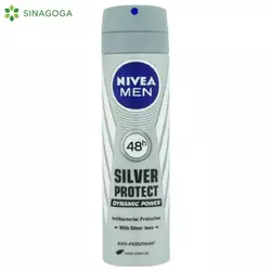 DEO NIVEA MEN SILVER PROTECT 150ML M (6) DELTA DMD
