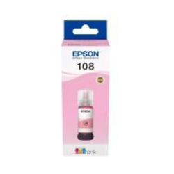 EPSON - 108 EcoTank Light Magenta ink bottle