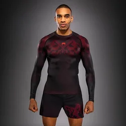 Venum Spectre Rashguard Dugi Rukav Crno/Crveni M
