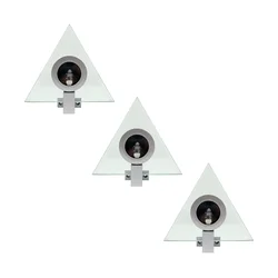 Komplet 3x spot svetala PYRAMID 3xG4/20W/230V/12V